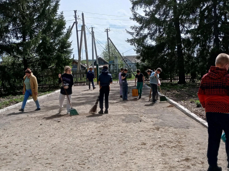 Присоединились к марафону чистоты..