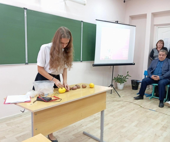 На перекрёстке наук встретились юные учёные..